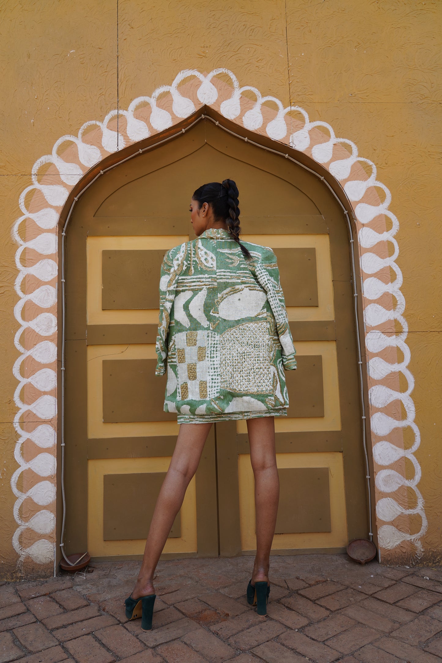 Fern Blazer back view