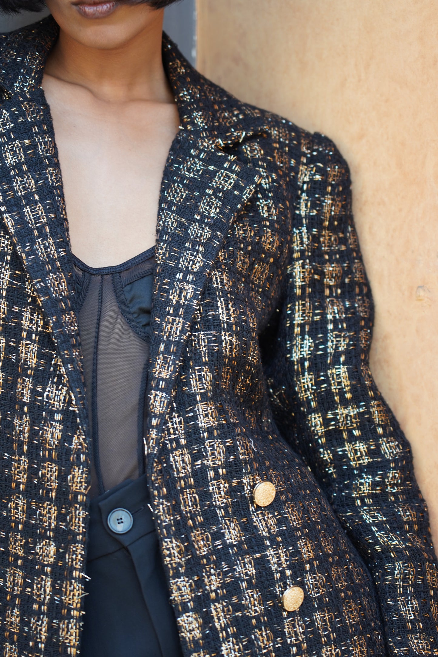 Onyx Blazer Set side view 1