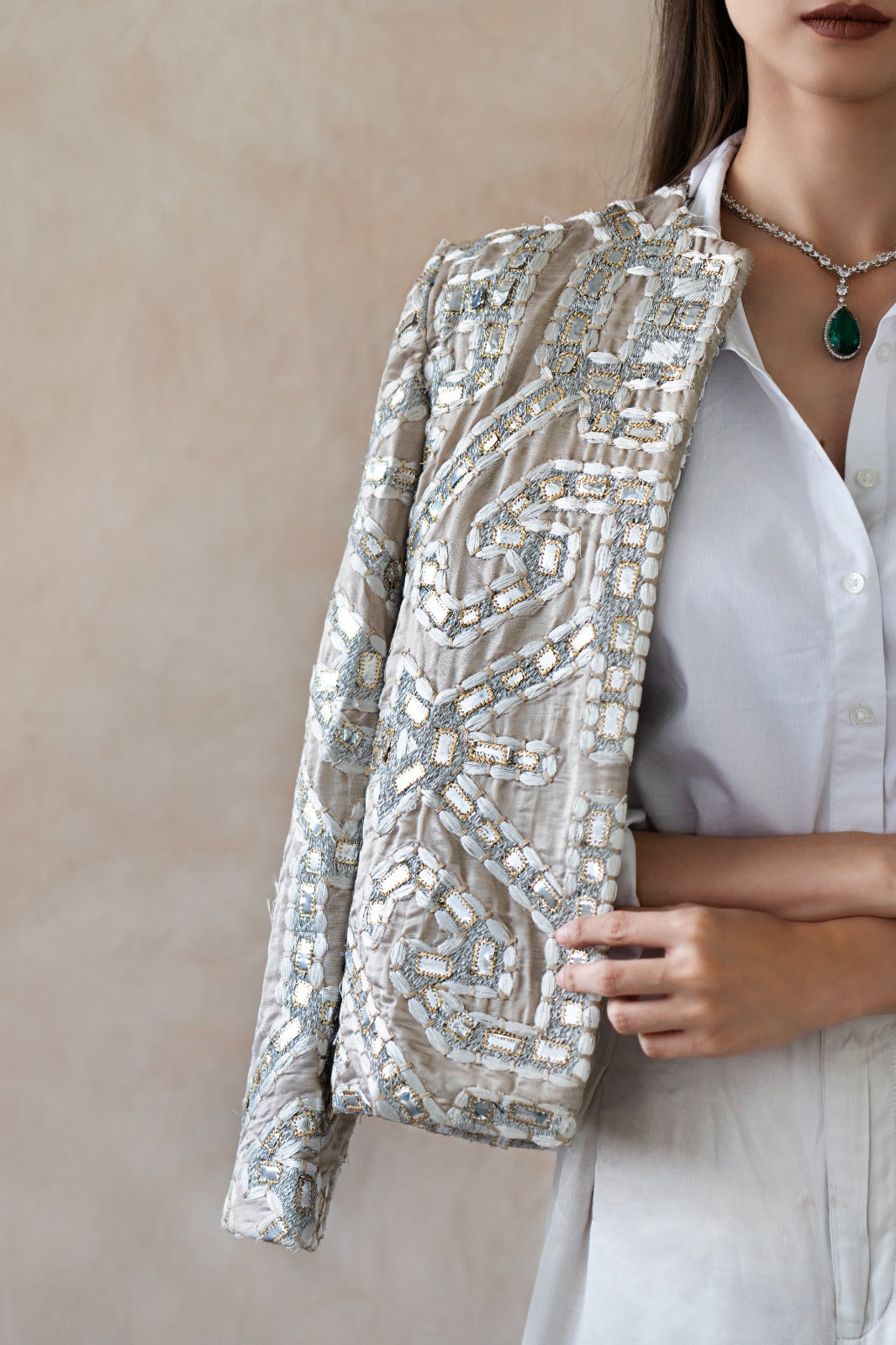 Selene Jacket detail close-up