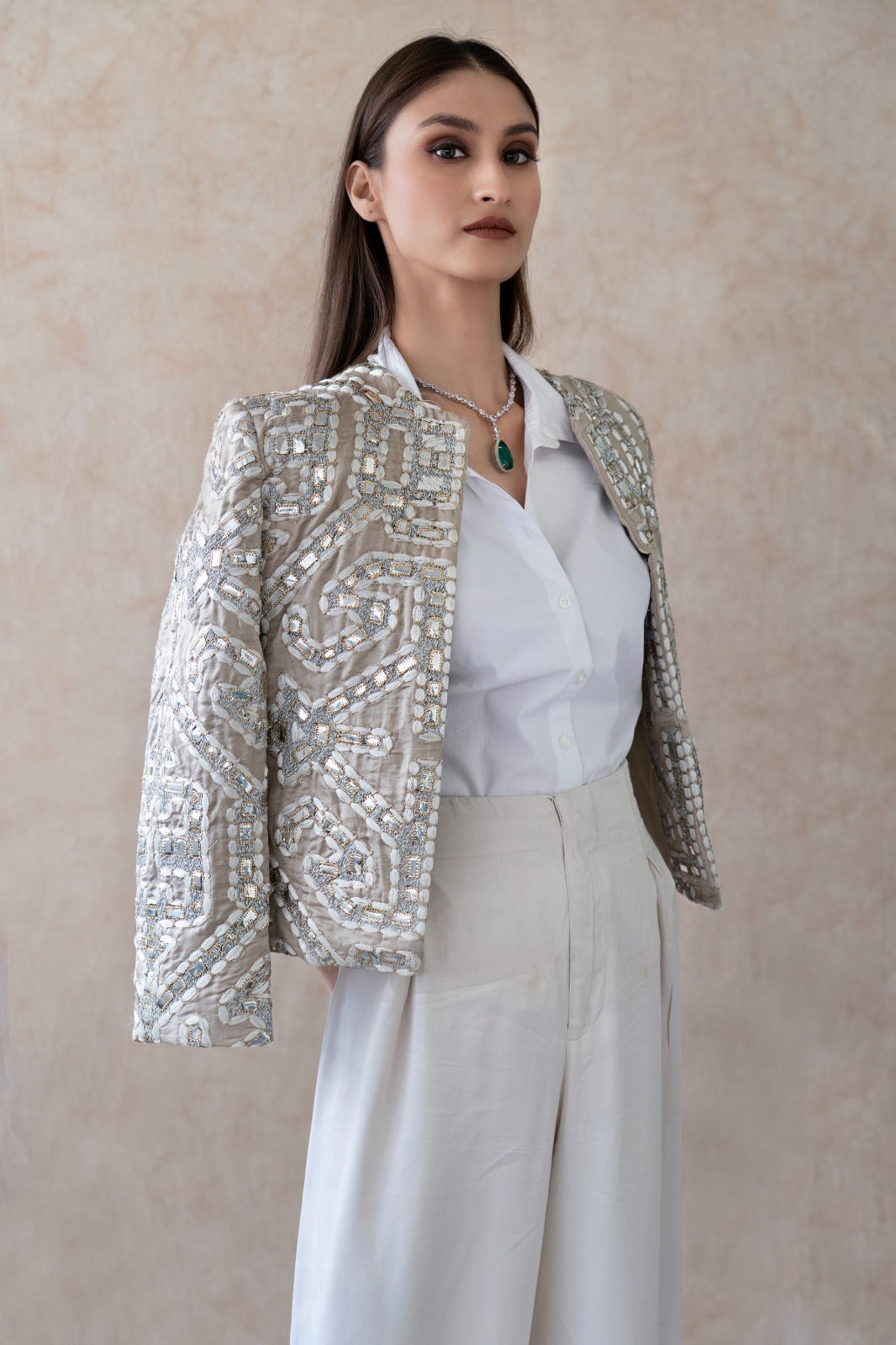 Selene Jacket full length view