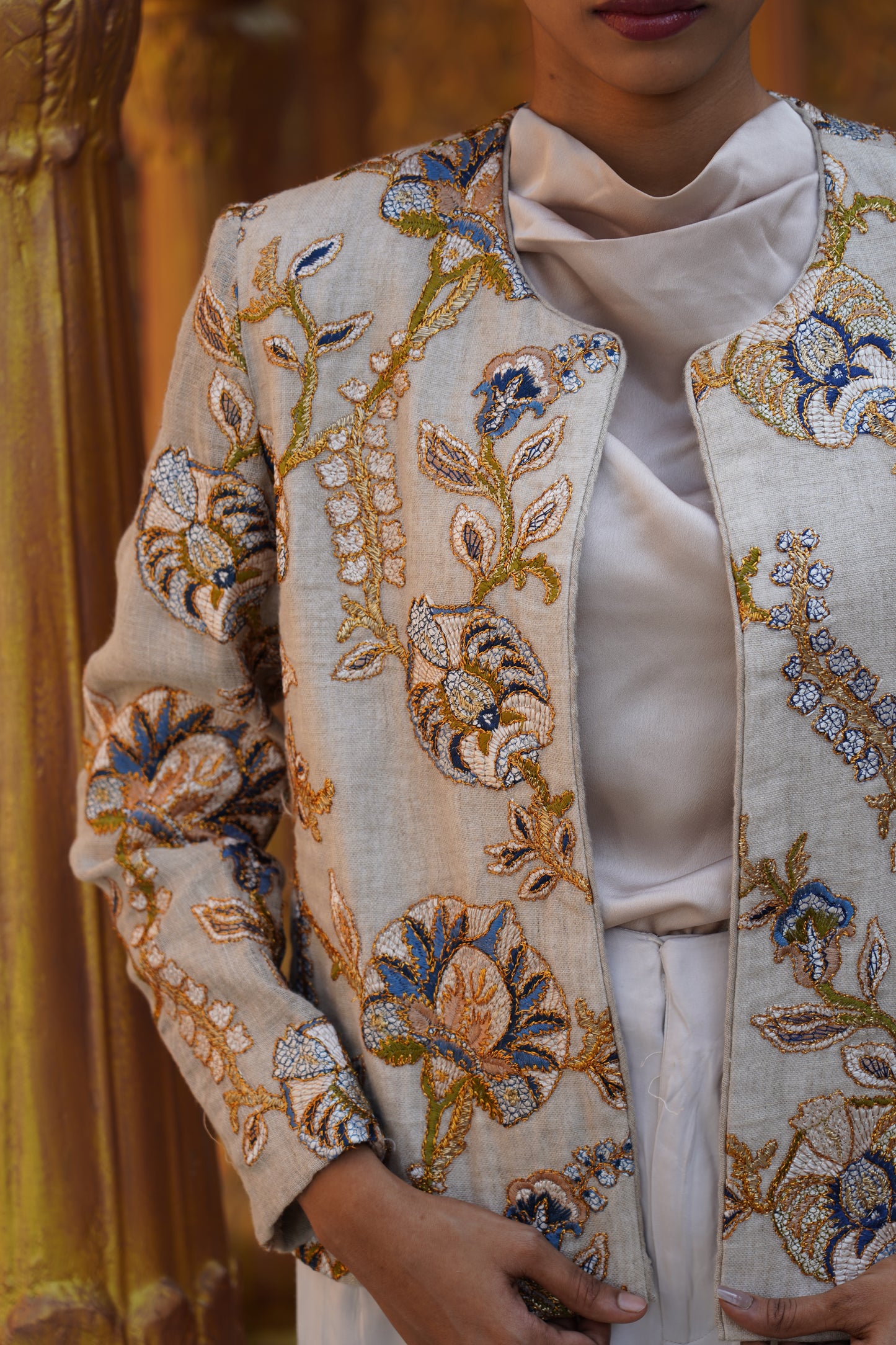 Sienna Jacket detail close-up