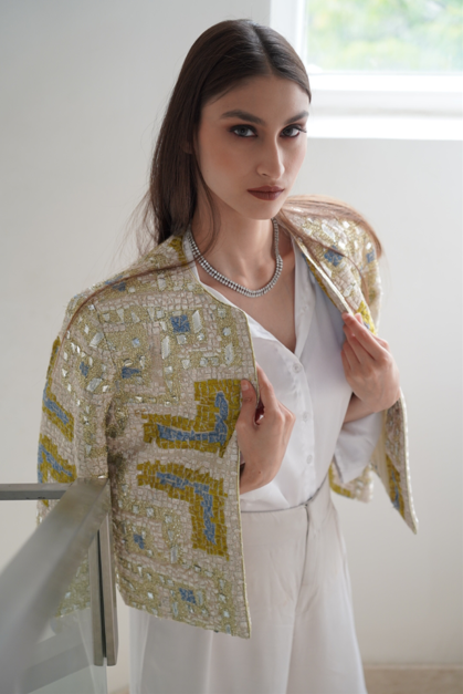 Tyche Jacket detail close-up