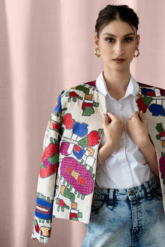 Athena Jacket full length view