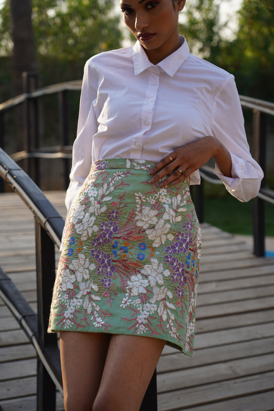 Dahlia Skirt front view