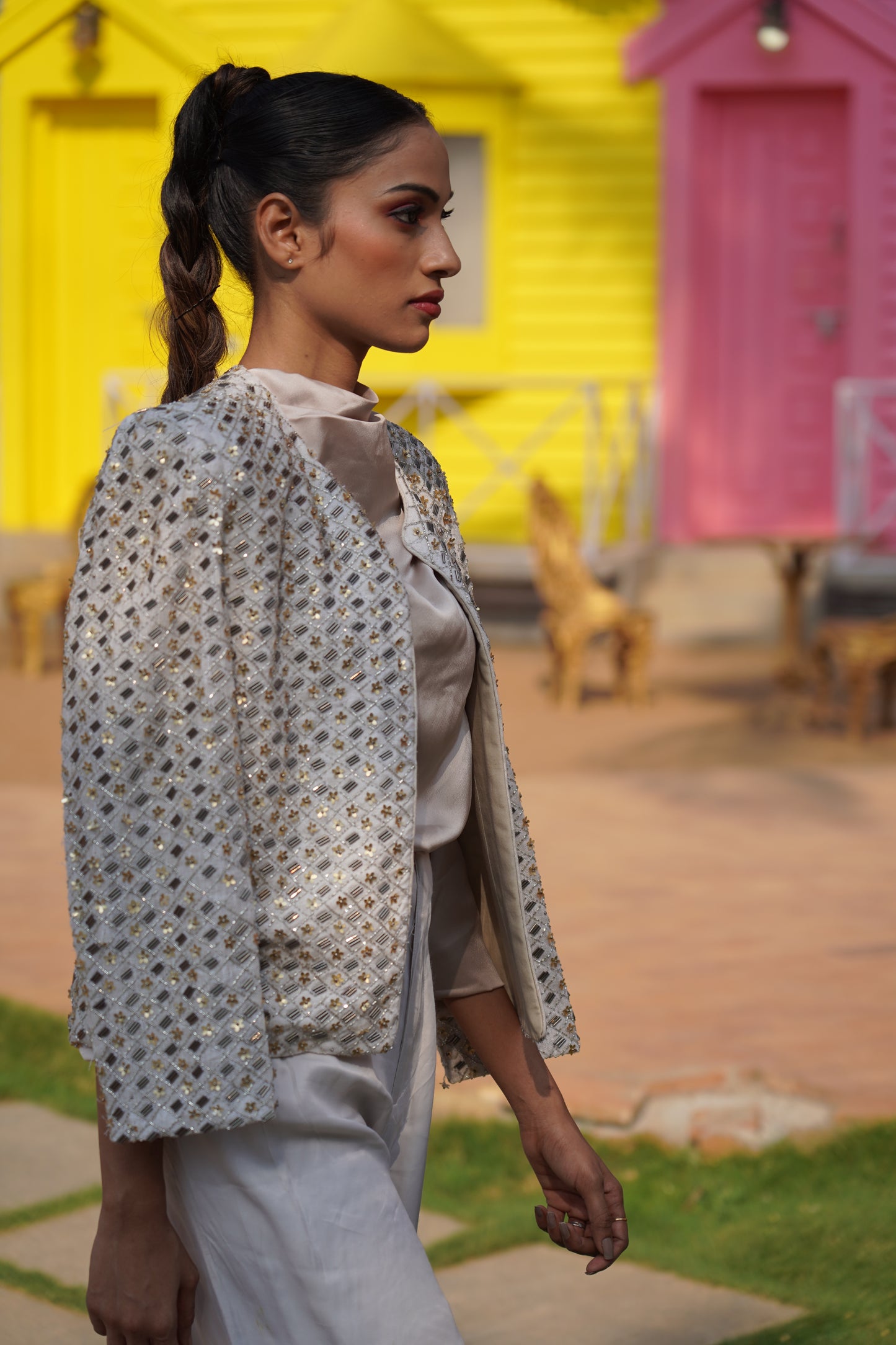 Kimaya Jacket side view