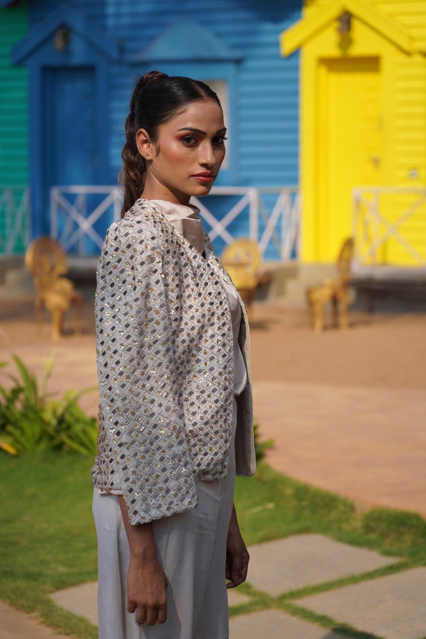 Kimaya Jacket side view