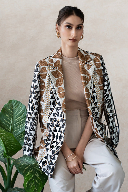 Mahogany Blazer front view
