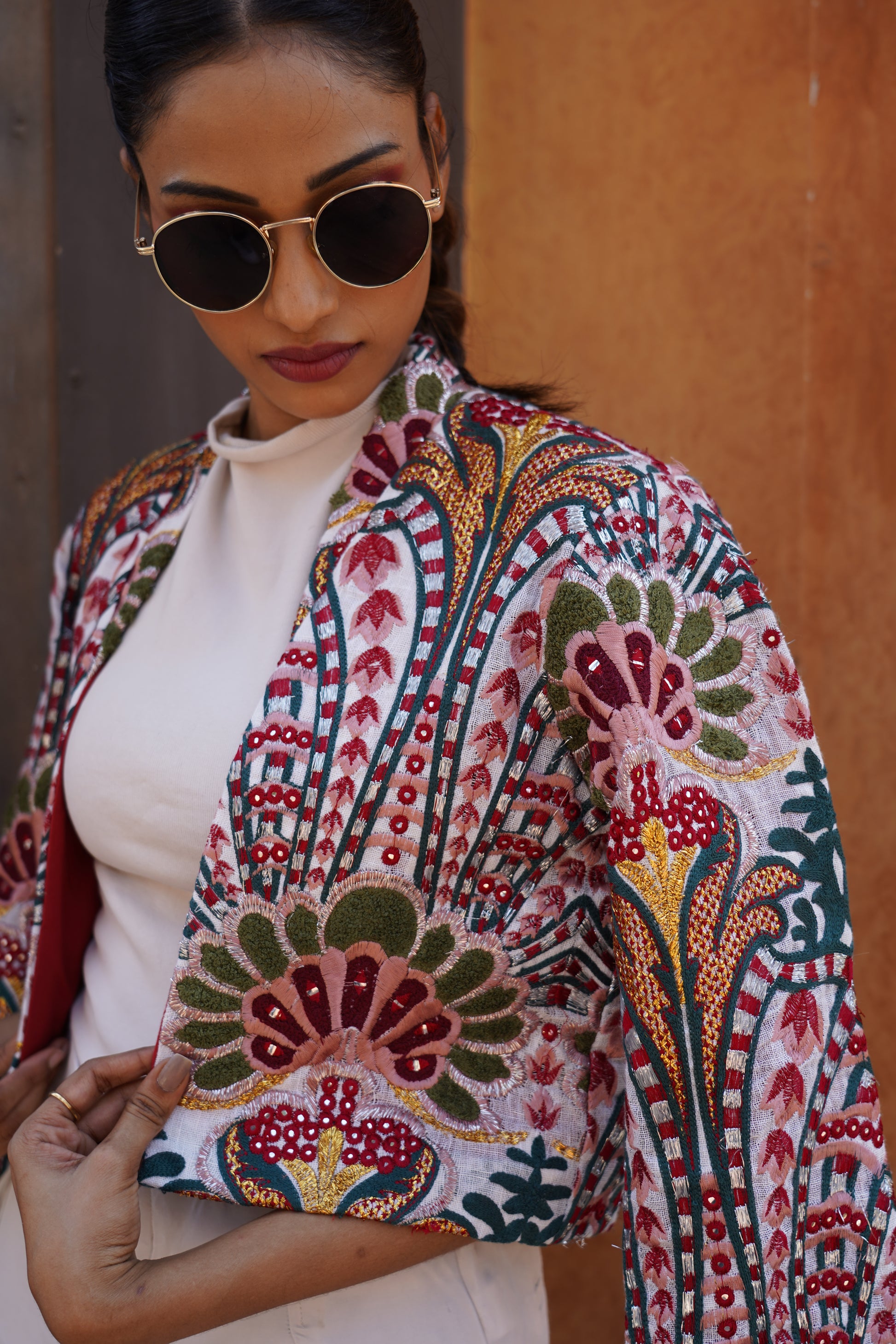 Thalia Jacket detail close-up