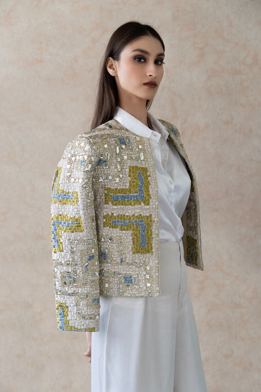 Tyche Jacket full length view