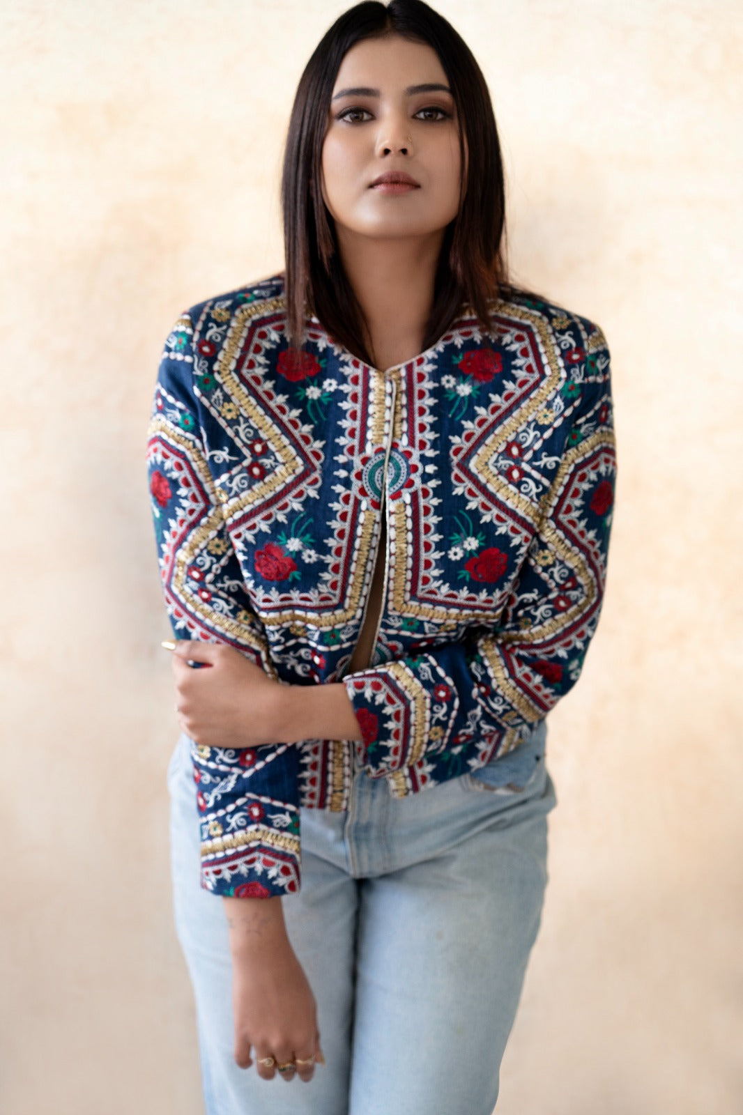 Zaffre Jacket full length view