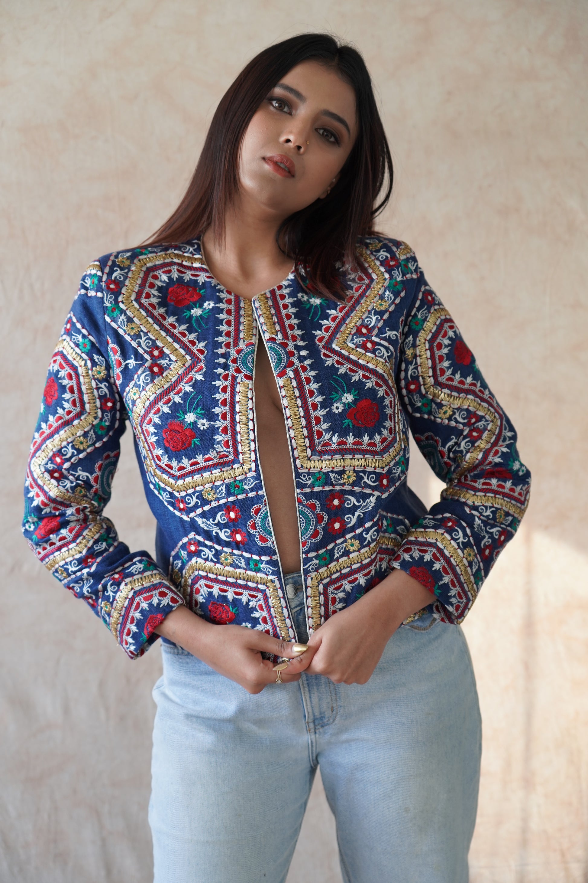 Zaffre Jacket side view